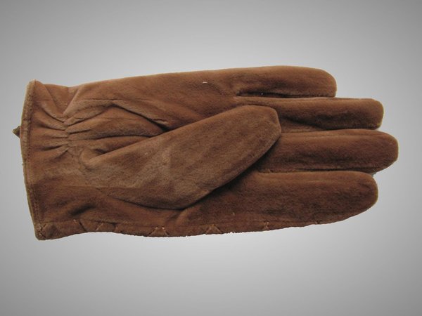 Handschuhe Fingerhandschuhe Samt - Camel 2XL