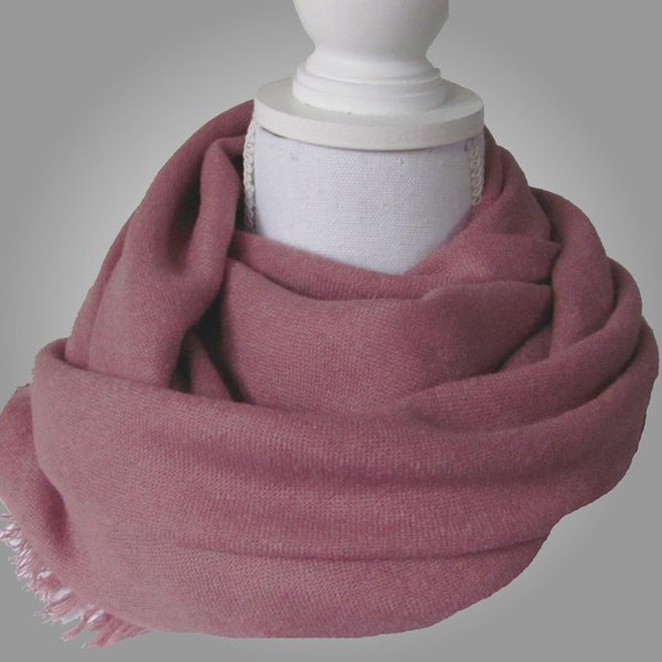 Winter Tuch Halstuch rosa