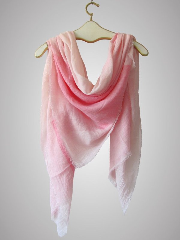 XL Sommer Tuch Halstuch Kopftuch rosa