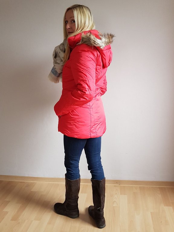 Damen Winter Jacke mit Kapuze Gr.38