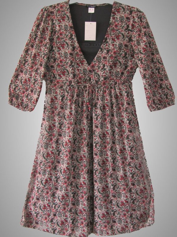 Mini Kleid - Tunika 2-in-1 Sommerkleid Gr.38